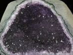 Purple Amethyst Geode - Uruguay #30926-1